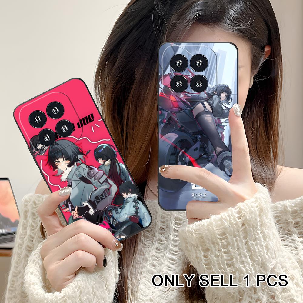 ZZZ Jane Doe Phone Case for Xiaomi 15 14 13 12 Mi 11 T Ultra Lite Pro S X 5G Soft TPU Shockproof Cover