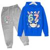 Kids Hoodie New Six Seven 67 Print Clothes Sweatshirt+Pants 2P Boy Girl Toddler 3-12Years Casual Top Pullover Sports Fashion Set