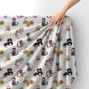 Royal Samt Stoff Polyester Zum Nähen - Motiv Katzen Mit Mustern
