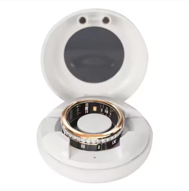

2026 Magnetic Cable Charging Smart Ring For Xiaomi Huawei Ring Heart Rate Blood Oxygen Monitoring Multi Sports Modes IP68 Waterproof 13