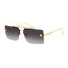 Fashionable Versatile Alloy Frame Aviator Sunglasses Women Sunglasses Gold 0VE224510028G