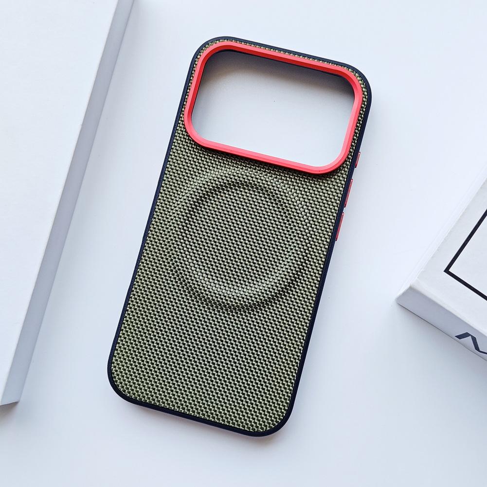 

Magnetic Ring With Red Circle Lens Heightened to protect the Case For iPhone 17 Pro Max 17 Air 17 pro 16 15 Slim Protect Cover iPhone17 Pro Max