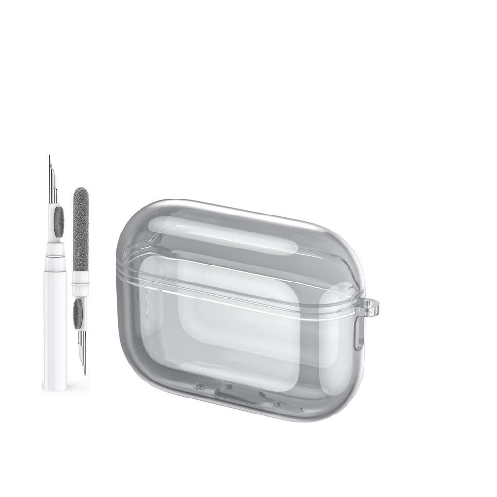 Transparent Case for AirPods Pro 3 Case Cover Accessories with Cleaning Kit Shockproof Protective Cover for Airpods Pro 3 Case