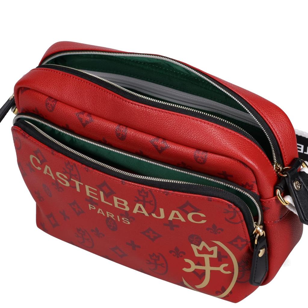 Castelbajac Sasha Shoulder Bag, Men's, 48181, Red