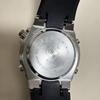 Used CASIO EDIFICE EFE-500 Orange Dial No Bezel