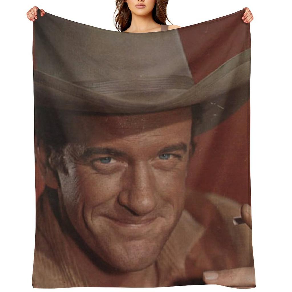 Gunsmoke Throw Blanket Blankets For Sofas funny gift Kid'S Plush Blankets