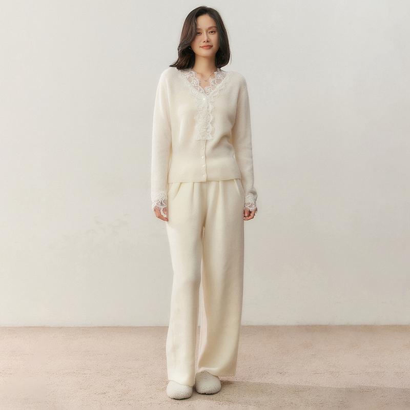 Qinghe 100% Czysty Kaszmir Sweter Damski - Ultra Miękki Luksusowy Zimowy Pulower