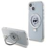 Etui Do iPhone 15 Karl Lagerfeld Ring Stand MagSafe Białe