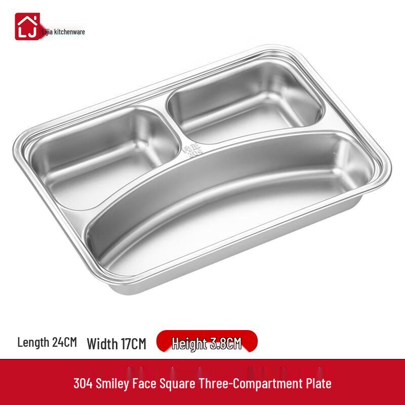 

Lijia Stainless Steel Divided Lunch Box