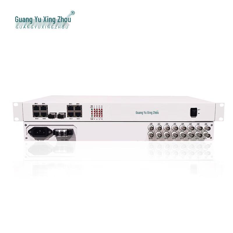 GY-8E14GE 8E1/4GE PDH Fiber Optic Multiplexer