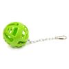 Caitec Bird Toys Soft Foraging Ball with Bell Bite Resistant Foraging Bird Toy for Small or Medium Parrots