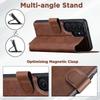 Samsung S26 Ultra Magnetische Brieftaschenhülle mit kabellosem Ladeständer