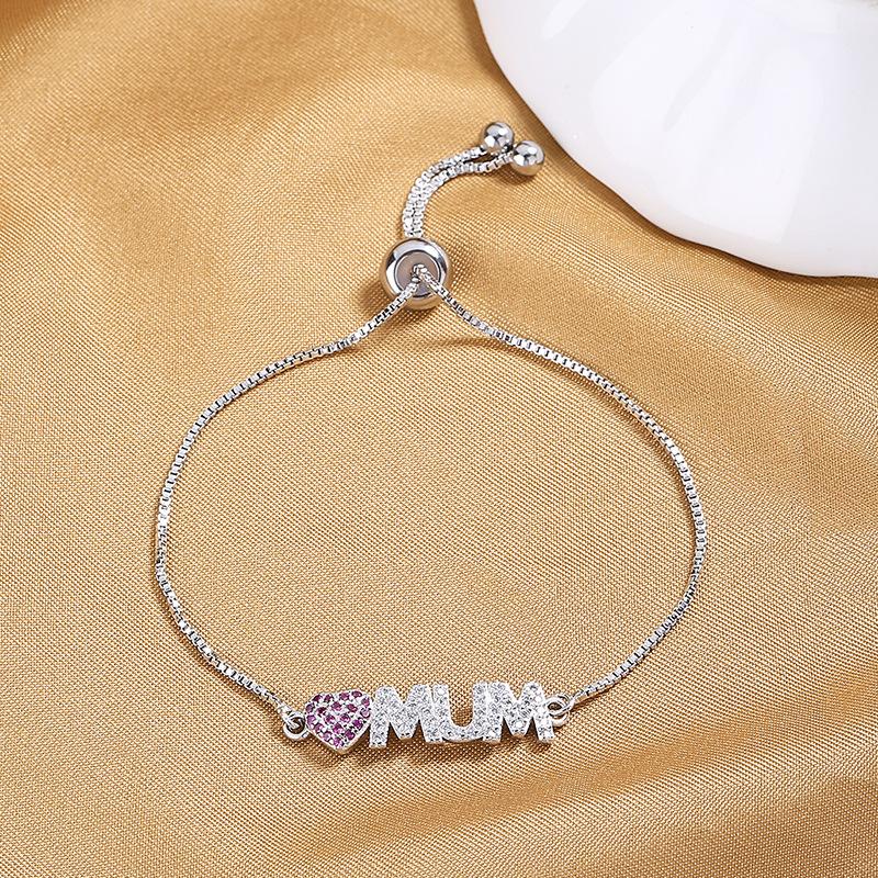 

Линдон циркон браслет ювелирные изделия геометрические бусины браслеты-цепочки модный тонкий свадебный подарок для подруги женщин