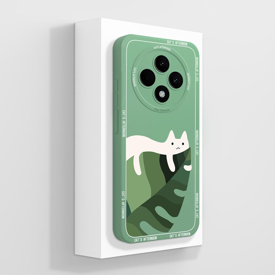 For Oppo Reno 12F Case Artistic Style Full Coverage Anti Drop Funda For Oppo Reno12 F 4G 5G Soft Liquid Phone Back Covers Coque