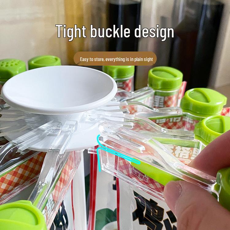 Rotating Kitchen Spice Rack Organizer