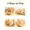 10CM Interactive Sisal Cat Scratching Ball Toy for Kitten Teeth Cleaning Anti Bite Cat Ball Sounding Toy Pet Supplies