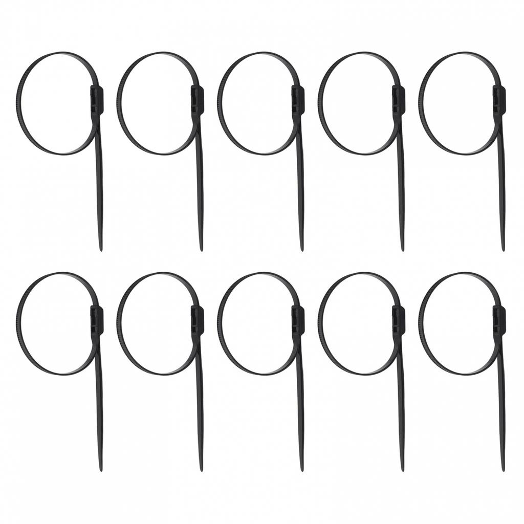 Maximum Tensile Strength 200 Lbs Nylon Cable Ties Self-locking Ties