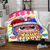 Labubu Personalized Name Blanket Multi-purpose Customizable Blanket Durable Comfort for Home Decor Office Office Chair Living Room for All Occasions