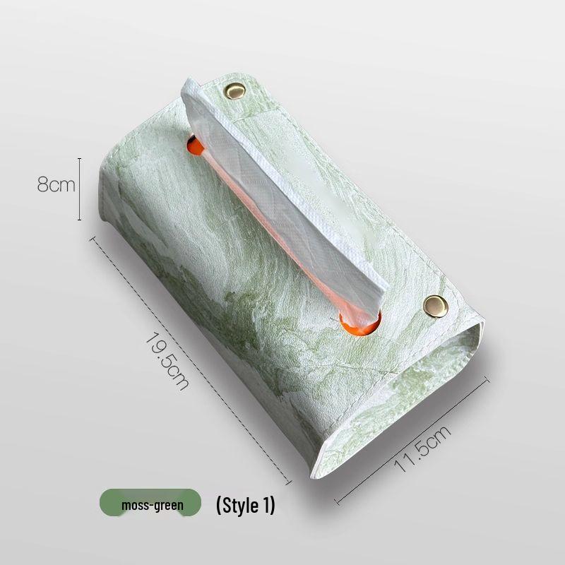 

Charming Beauty Floral Oil Painting Tissue Box