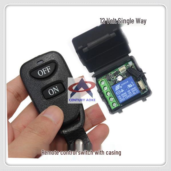 12V Single Channel Car Light and Access Control Button Controller Single Channel Remote Switch