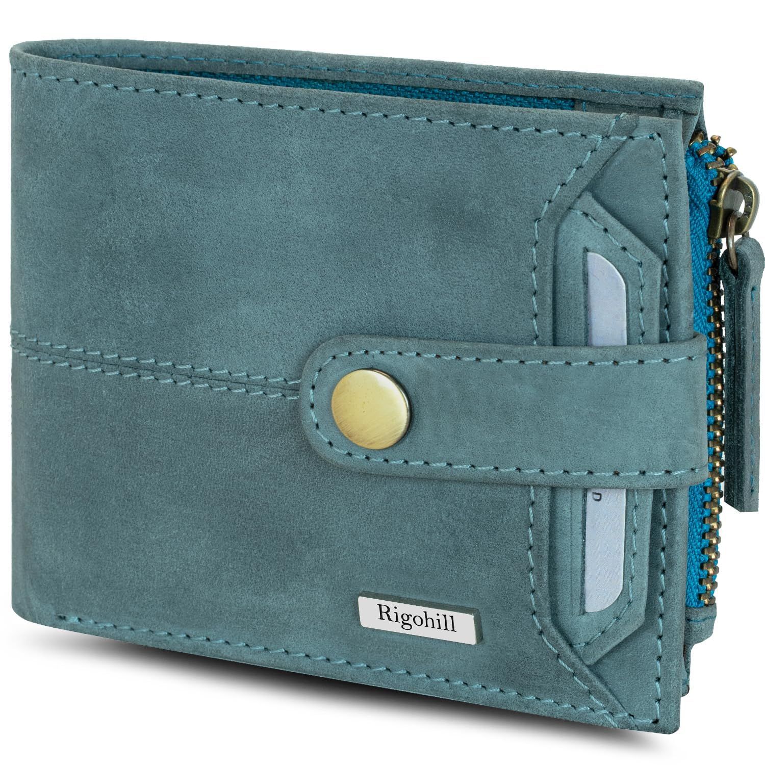 Мужской кожаный кошелек Doger Aqua Zimmer — фото 3