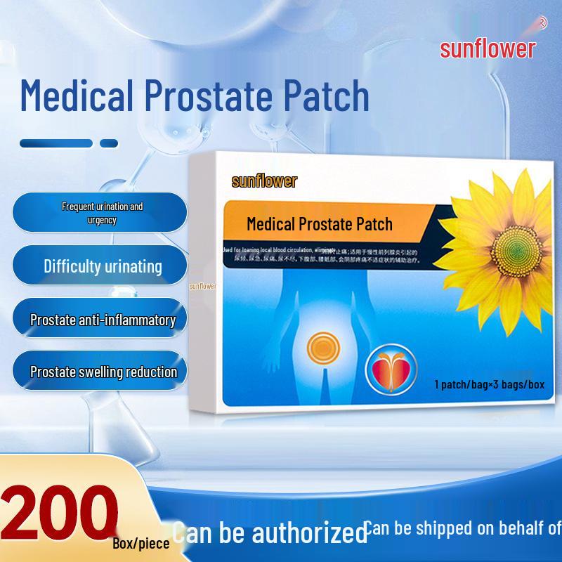 Sunflower Medical Prostatic Acupoint Patch for Chronic Prostatitis and Urinary Issues in Men