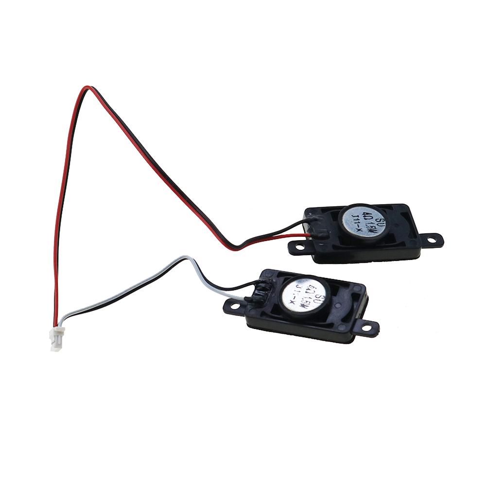 JCD 1 pair Notebook Speaker Horn 1.5W 4R 2716 1627 Loud speaker 4 ohms 1.5 Watt 4R 1.5W 27*16MM thick 6MM with terminal wire