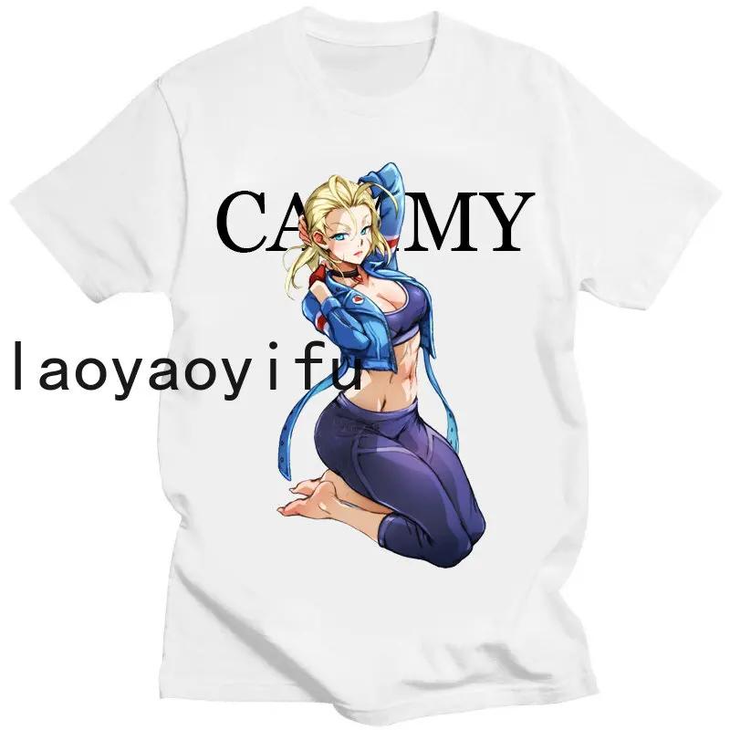 Graphic T Shirts Unisex Women Boxing Hadouken Classic T Shirt Hot Streetwear Tops Unisex Clothing Street Fighter 6 Cammy White Game