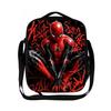 Kids Lunch Bag With Spider-Man Print Insulated Shoulder Elementary School Students Oxford Fabric