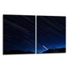 2x GLASS PROTECTIVE PLATE FOR STOVE 40x52 NIGHT