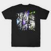 Asian Size Cotton Unisex Tshirt Print T-shirt Naruto, Sasuke, And Kakashi Manga Panel T-shirt No-Cut Print Regular Fit