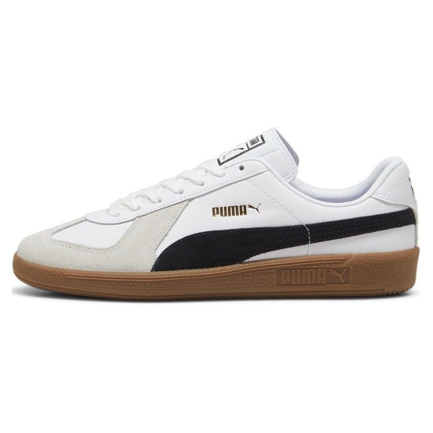 Puma Army Trainer Retro Casual Low Top Sneakers Unisex Sneakers White Gray Black 386607-21
