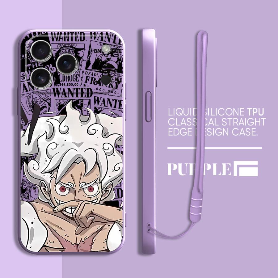 One Piece Funny Phone Cover Case for Apple iPhone 17 Pro Max Air 12 Plus 16 XS XR 13 Mini 11 15 7 8