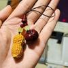 Top Mother's Day & Children's Day Wooden Keychain Gift: 'Good Things Happen' Souvenir
