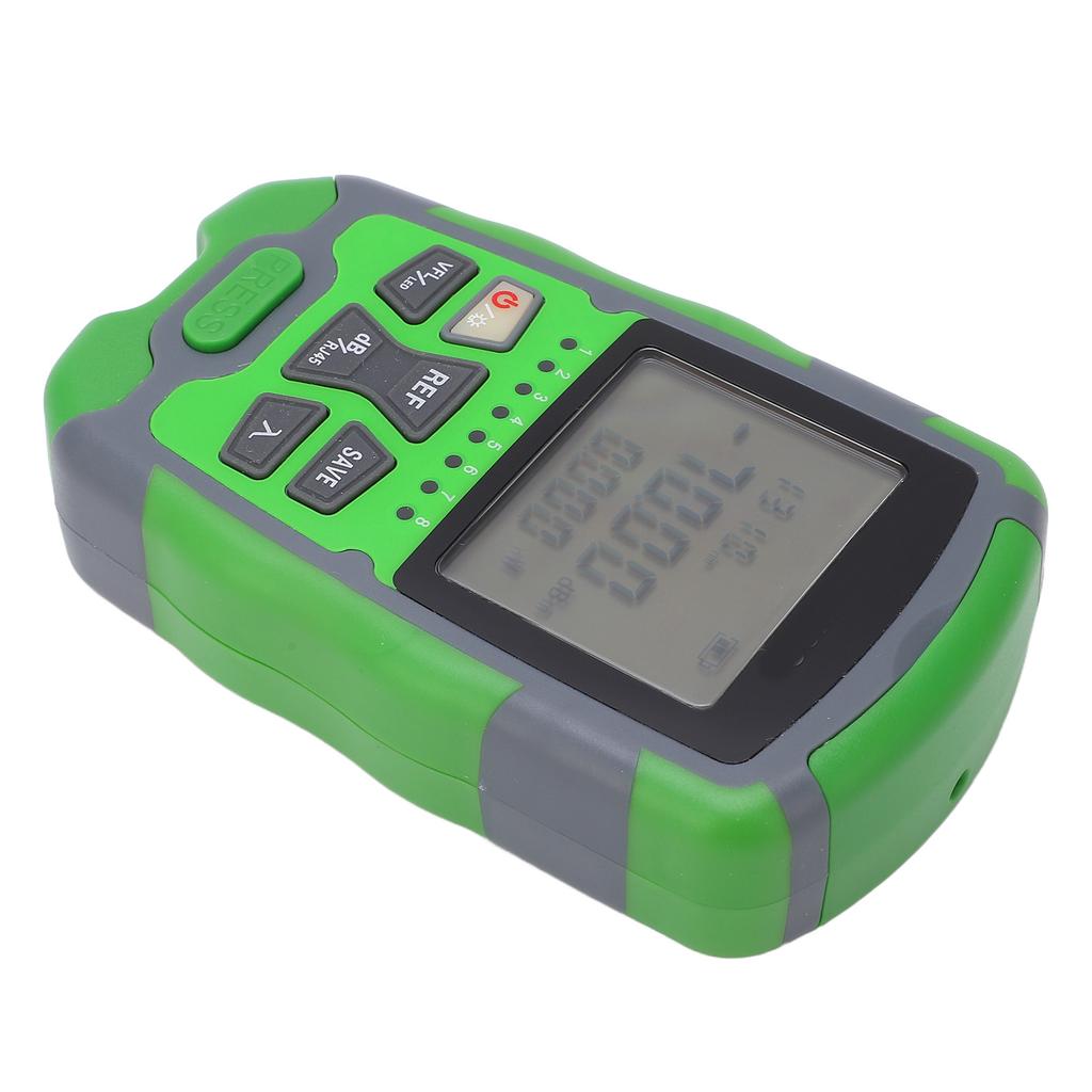 Mini Optical Power Meter Red Light Fiber Optic Cable Power Tester with USB Charging Cable