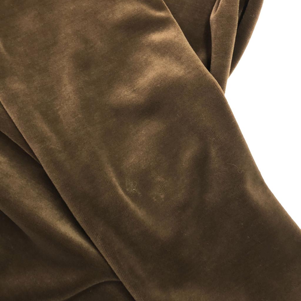 FOXEY NEW YORK made in Japan Long sleeve Velor cardigan 38 Brown Women Used