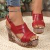 Fashion Platform Sandals Women's Casual Plus Size Foreign Style Super Fairy 2025 Commuting Super Soft