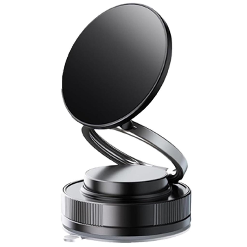 360° Adjustable Vacuum Magnetic Phone Holder, Upgraded Folding Magnetic Car Phone Holder, For Car/Gym/Mirror/Shower