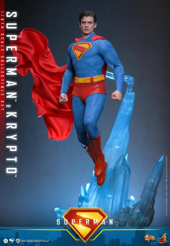 Movie Masterpiece Superman Superman Krypto Maßstabsfigur (2025) und 1/6