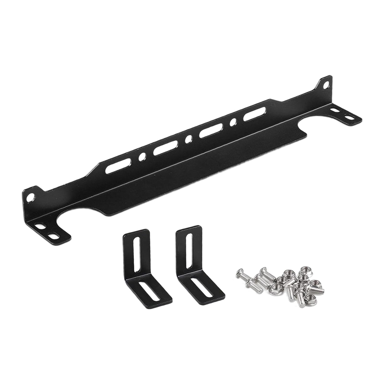 Universal Oil Cooler Mounting Bracket Kit 340mm 13.4inch Aluminum Alloy Parts High Performance Professional High Quality Durable чёрный