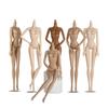 30cm Doll Body for Girls Do It Yourself Plastic Toy Figure Accessories Female Doll Body Creative Play Supply