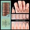 Wear-in Nails, French Seamless Nails, Removable French Wearable Nail Make-up Nail Stickers