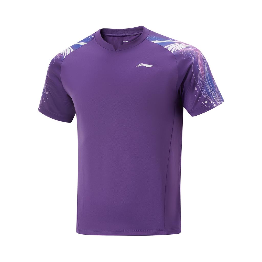 Li-Ning Cool Knitted Short Sleeve T-Shirt Men Tops AAYV069-3