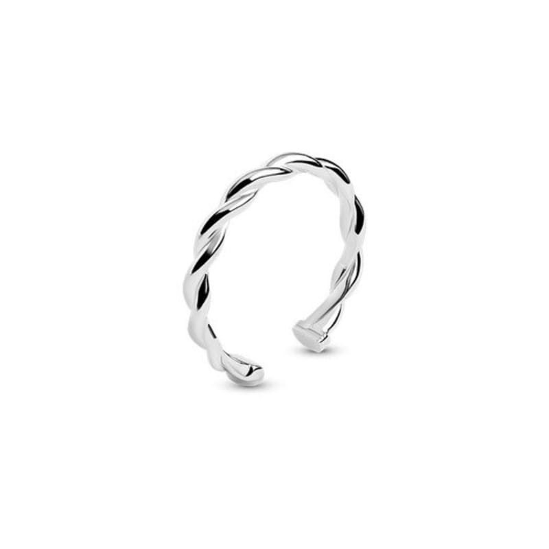 OVT [925 Silver] SOLOMONIC COLUMN RING