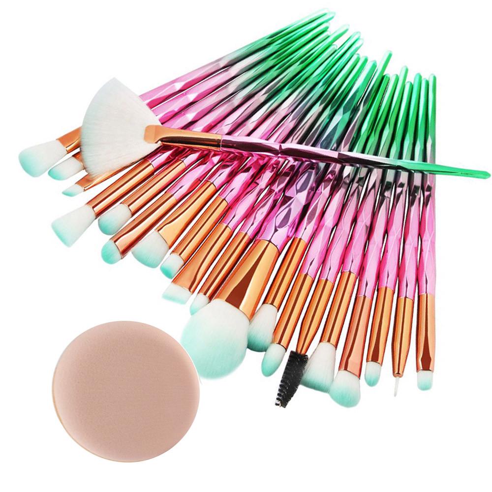 20PCS Make Up Foundation Eyebrow  Blush Cosmetic Concealer Brushes