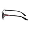 Prada Fashionable, simple and lightweight nylon square optical glasses men's matte gray