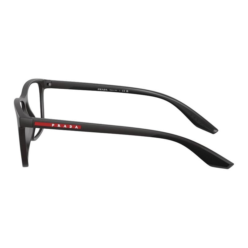 Prada Fashionable, simple and lightweight nylon square optical glasses men's matte gray