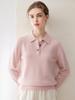 Kang Sai Ni Pure Cashmere Women's Polo Neck Pullover - 2026 Autumn/Winter Commuter Base Layer