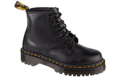 101 Bex, Unisex Black Bovver Boots