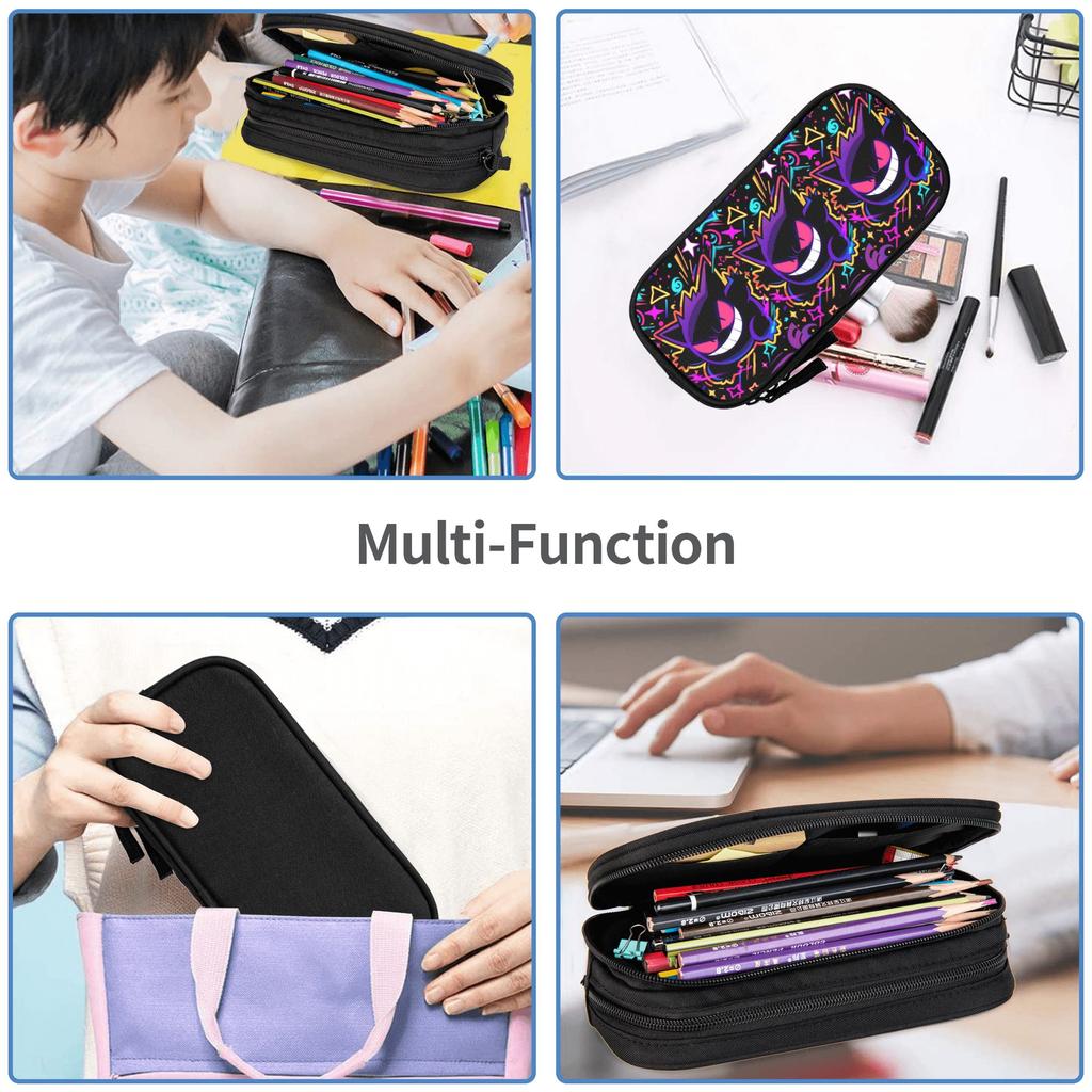 Custom pokemon Large Capacity Bags for Child Handheld Study Bag for Boys Gilrs Kids